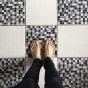 Tile Black & White πλακάκια διακόσμησης τοίχων κουζίνας & μπάνιου 31313 Ango