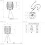 Επιτραπέζιο Φωτιστικό D21x45,5cm 1xE27 Αμμώδες Eglo Oltamar 390148