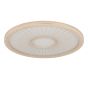 Πλαφονιέρα Οροφής 61xH80cm Ξύλο Φυσικό Led 4000K 5400lm Eglo Dehesa 390296