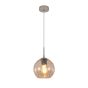 Κρεμαστό Φωτιστικό από Μελί Γυαλί 1xE27 D:18cm Inlight 4039-B-Amber 