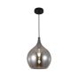Κρεμαστό Φωτιστικό από Φιμέ Γυαλί 1xE27 D:26cm Inlight 4040-Fime
