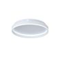 Πλαφονιέρα Οροφής Ø50cm Led 65w 3CCT Λευκό Μέταλλο & Ακρυλικό Inlight 42032-White 