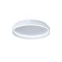 Πλαφονιέρα Οροφής Ø50cm Led 65w 3CCT Λευκό Μέταλλο & Ακρυλικό Inlight 42032-White 