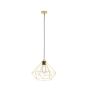 Φωτιστικό Κρεμαστό Ø325xH1100mm Vintage Μέταλλο Brushed Brass Eglo Tarbes 43679