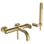Μπαταρία  Λουτρού Κομπλέ Αντικέ Χρυσό Armando Vicario Slim Brushed Gold 500100-201