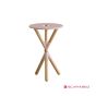 Έπιπλο Ø52xH76cm Ροζ Ματ χωρίς Νιπτήρα Scarabeo Cross Antique Pink 2501F0-9854