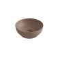 Νιπτήρας Πορσελάνη Επιτραπέζιος Ø38xY14,4 cm Olympia Trend Round 02 Brown Matt Orabella 60122