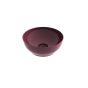 Νιπτήρας Πορσελάνη Επιτραπέζιος Ø38xY14,4 cm Olympia Trend Round 02 Aubergine Glossy Orabella 60128