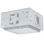 Moonlight Gray πλαφονιέρα (63236Ε) Ango