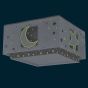 Moonlight Gray πλαφονιέρα (63236Ε) Ango