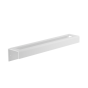 Πετσετοθήκη Επίτοιχη W600xD100xH90mm Stainless Steel White Mat Verdi Strantza 7231401