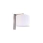 SE 122-1A LUCAS WALL LAMP NICKEL MAT Γ0 HOMELIGHTING 77-3562