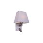 SE 123-2A SARA WALL LAMP NICKEL MAT B1+A4 HOMELIGHTING 77-3583