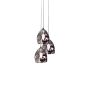WS19522-3 SOFT PENDANT SMOKEY GREY E2+ HOMELIGHTING 77-3695