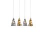 SE4312-04 LUIGI PENDANT GLASS Δ1+ HOMELIGHTING 77-3701