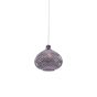 SE4286-01 SM ILENIA PENDANT SMOKE GLASS E4 HOMELIGHTING 77-3739