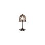 HL-3586-1T LEWIS RUSTY BROWN TABLE LAMP HOMELIGHTING 77-4017