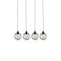 HL-3588-4 ALINE BLACK PENDANT HOMELIGHTING 77-4068