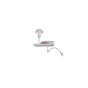 HL-3596 SL2 Rowan White HOMELIGHTING 77-4174