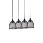 SE 151-20-4 ZOLA PENDANT LAMP BLACK MAT+ HOMELIGHTING 77-4351