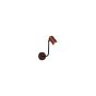 HL-3552-1S MOLLΥ OLD COPPER & BLACK WALL LAMP HOMELIGHTING 77-4416