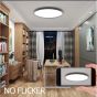 SE LED 30 RONDO BLACK CEILING 24W 3CCT 2 YEARS WARRANTY HOMELIGHTING 77-50457