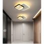 Φωτιστικό Οροφής 20x6x20cm Αλουμίνιο Μαύρο Ματ Led 15w 3CCT 3000-4000-6500K SE LED 200 ESTRELLA BLACK AND WHITE HOMELIGHTING 77-50476