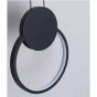 Φωτιστικό Κρεμαστό Μαύρο 30xH100cm Led 12w 3CCT Homelighting Rando 77-50486