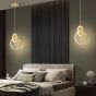 Φωτιστικό Κρεμαστό 20xH100cm Αλουμίνιο Χρυσό Led 15w 3CCT 3000-4000-6500Κ Homelighting Bria Gold 77-50492