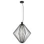 SE21-BL-42 MED BLACK METAL GRID PENDANT E4 HOMELIGHTING 77-8229