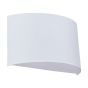 SE21-WH3-15 SERAPH WHITE SHADE WALL LAMP Γ1 HOMELIGHTING 77-8284