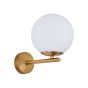 SE21-GM-22 FLAKE GOLD MATT OPAL GLASS WALL LAMP Β1 HOMELIGHTING 77-8286