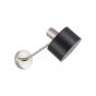 SE21-NM-22-MS1 ADEPT WALL LAMP Nickel Matt Wall lamp Black Shade+ HOMELIGHTING 77-8331