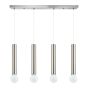 SE21-NM-5-4NM ADEPT TUBE NICKEL MAT Nickel Matt Pendant+ HOMELIGHTING 77-8664