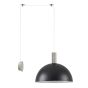 SE21-NM-4-NM1W-MS40 ADEPT TUBE Nickel Matt Wall Lamp Metal Shade+ HOMELIGHTING 77-8807