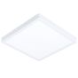 Πλαφονιέρα Οροφής Λευκή IP44 28,5cm LED 19,5w 2500lm 2700-6500K Remote-App Eglo Fueva-Z 98849