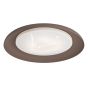 Πλαφονιέρα Οροφής Καφέ 46,5xH6,5cm LED 3000K 2400lm Eglo Penjamo 99704