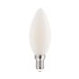 LED FILAMENT E14 CANDLE FROSTY 4W 4000K 230V AC 400LM RA80 ACA DECO4NWFR