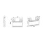 Φ/Σ ΑΣΦΑΛΕΙΑΣ LED ΜΗ ΣΥΝΕΧΟΥΣ IP65 2X2W 3HRS 500LM 6000K 230VAC, ΜΕ ΚΟΥΜΠΙ ΔΟΚΙΜΗΣ & SELF TEST ACA DESP460