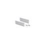 SET OF METAL END CAPS FOR P234, 2 PCS WITHOUT HOLE ACA EP234