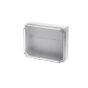 310X240X120 SURF BOX TRANSARENT LID IP65 ACA GR17284