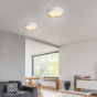 Φ/Σ ΟΡΟΦΗΣ LED 32W 2500LM CCT IP20  ΛΕΥΚΟ ΜΕΤΑΛΛΙΚΟ + ΑΚΡΥΛΙΚΟ  ACA HM219LEDPCCT