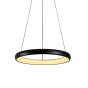 ΚΡΕΜΑΣΤΟ Φ/Σ LED 24W 1900LM CCT  IP20 ΜΑΥΡΟ ΜΕΤΑΛΛΙΚΟ + ΑΚΡΥΛΙΚΟ   ACA HM23LEDP40BKCCT