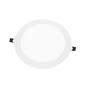 LED PANEL WHITE ROUND 22W 6500K 2400Lm  Φ220 230V AC Ra80 ACA KIRON2265RW