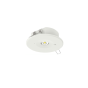 Φ/Σ ΑΣΦΑΛΕΙΑΣ LED ΜΗ ΣΥΝΕΧΟΥΣ IP20 1.2W 3HRS 150LM 6000K 230V AC, ΜΕ ΚΟΥΜΠΙ ΔΟΚΙΜΗΣ ACA LYR160