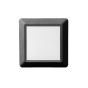 LED WALL SQUARE LUMINAIRE DARK GREY 230V AC IP65 4W 3000K 270LM RA80 ACA SLIM51NDG