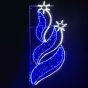 2 BETHLEHEM STARS ΑΡΙΣΤΕΡΟ 628LED-15m ΜΟΝΟΚ ΦΩΤ 9,6m ΛΑΜΠ ΣΕΙΡ ΜΠΛΕ&ΨΥΧΡ ΣΤΑΘ IP65 180x80cm 1,5m ΚΑΛ ACA X1762826117L