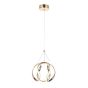 ARTE ILLUMINA SATURN ΦΩΤΙΣΤΙΚΟ ΚΡΕΜΑΣΤΟ LED 30W 300X300X300 4000Κ ΧΡΥΣΟ ΜΑΤ Eurolamp 144-15025