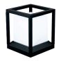 ΦΩΤΙΣΤΙΚΟ ΑΛΟΥΜΙΝΙΟΥ Ε27 150X150X190 IP65 ΜΑΥΡΟ ARTE ILLUMINA Eurolamp 145-20632