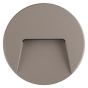 ΦΩΤΙΣΤΙΚΟ ΤΟΙΧΟΥ SLIM LED 3W IP65 230V 3000K Φ135mm ΓΚΡΙ PRO ARTE ILLUMINA Eurolamp 145-52015